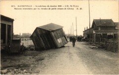 Alfortville Maisons renversees par les meules France à Alfortville