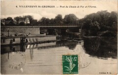 Villeneuve St.Georges Pont du Chemin de Fer France -
													94 Val de Marne
												