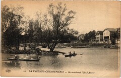 Chennevieres Ile avoisinant l'Ile d'Amour France