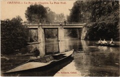 Creteil Le Bras du Chapitre, Le Pont Noel France