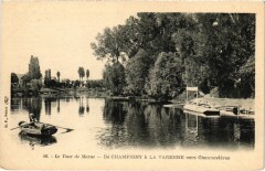La Varenne Le tour de Marne France