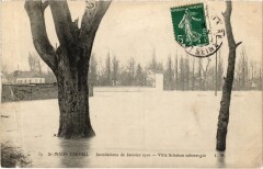 Saint-Maur Villa Schaken submergee France