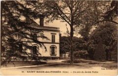 Saint-Maur Un coin du Jardin Public France -
													94 Val de Marne
												