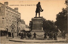 Chiosy-le-Roi Statue de Rouget de l'Isle France