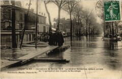 Chiosy-le-Roi Inondations de Janiver 1910 France