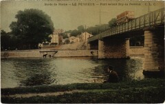 Le Perreux Vue prise de la Passerelle France