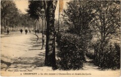 Champigny La cote menant a Chennevieres France