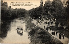 Champigny Le Quai de Champignolles France