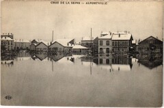 Alfortville Crue de la Seine France à Alfortville