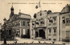 Alfortville La Salle des Fetes et la Mairie France à Alfortville