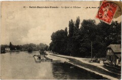 Saint-Maur Le Quai et l'Ecluse France