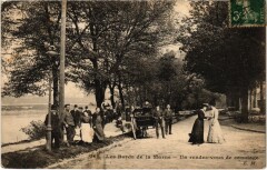 Les bords de la Marne France