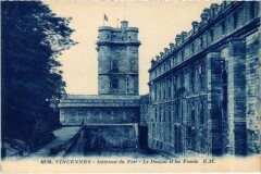 Vincennes Interieur du Fort, Le Donjon France à Vincennes
