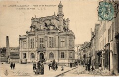 Arcueil-Cachan Place de la Republique France à Arcueil