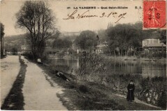 La Varenne Quai Saint-Hilaire France