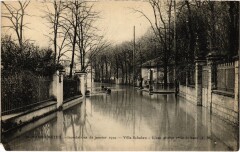 Saint-Maur Villa Schaken, inondat de janv 1910 France -
													94 Val de Marne
												