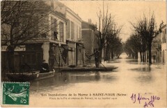 Saint-Maur Place de la Pie et avenue du Raincy France
