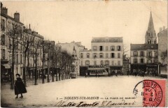 Nogent s Marne La Place du Marche France