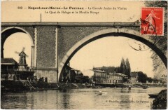 Nogent s Marne La Grande Arche du Viaduc France