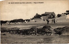 Saint-Brevin l'Ocean Plage et Rochers France