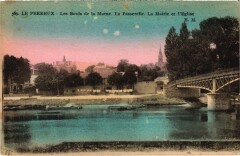Le Perreux Un Coin du petit bras de la Marne France