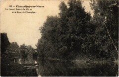 Champigny Le Grand Bras de la Marne France