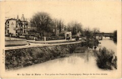 Champigny Vue prise du Pont France