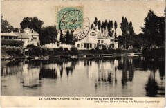 Chennevieres Vue prise du pont France
