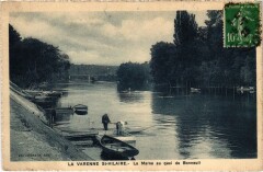 La Varenne Saint-Hilaire La Marne au quai de Bonneuil France