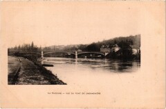 La Varenne Vue du Pont de Chennevieres France