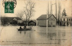 Perreux Pavillons, en Amont de la Passerelle France