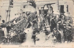 Arcy Sur Aube - Interieur De L'Usine De Bonneterie Th.janot -
													10 Aube
												