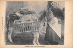 Thiers / Une Laitiere Des Garniers à Thiers