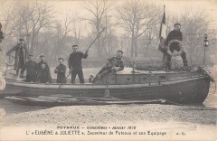 Puteaux - L'Eugene Et Juliette - Sauveteur De Puteaux Et Son Equipage à Puteaux