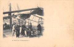 / Theme Paquebot - A Bord De L'Equateur - cliché rare -
													France
												