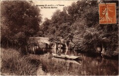 Brunoy L'Yerres au Pont de Soulins France à Brunoy