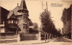 Brunoy La rue des Vallees France à Brunoy