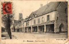 Etampes Place Saint-Gilles France