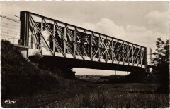 Palaiseau Pont metallique pres de la Gare France à Palaiseau