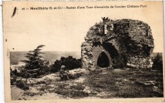 Montlhery Restes d'une Tour d'enceinte de l'ancien France