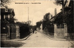 Montgeron Rue de la Folle France à Montgeron
