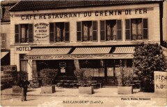 Ballancourt Cafe Restaurant du Chemin de Fer France