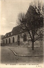 Etampes Saint Basile-Rue Sainte Croix France