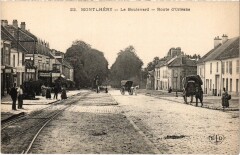 Montlhery Le Boulevard Route d'Orleans France