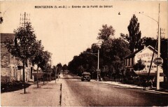 Montgeron Entree de la Foret de Senart France à Montgeron