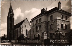 Milly L'Eglise et la Gendarmerie France