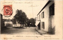 Mereville Carrefour de la Gendarmerie France