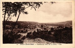 Orsay Panorama pris de la Cote France à Orsay
