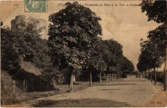 Etampes La Promendde du Haut et la Tour de Guinette France
