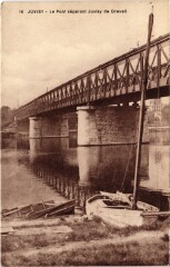 Juvisy Le Pont separant Juvisy de Dravell France